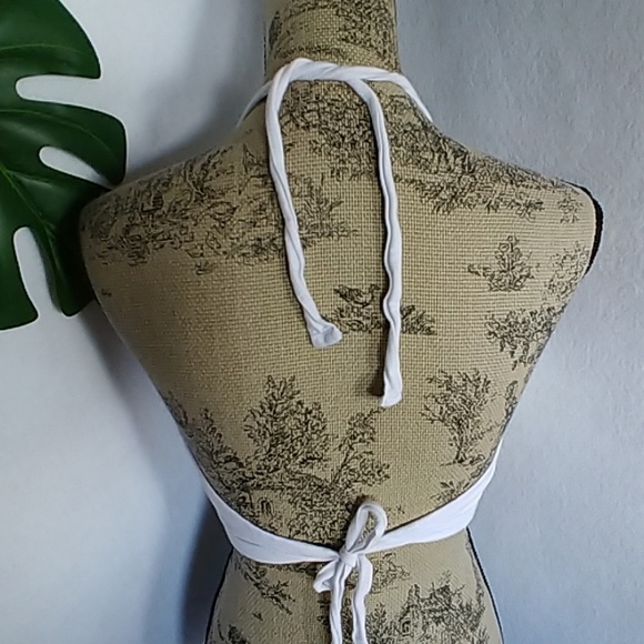 L.A. Hearts White Tie Halter top - Picture 3 of 6